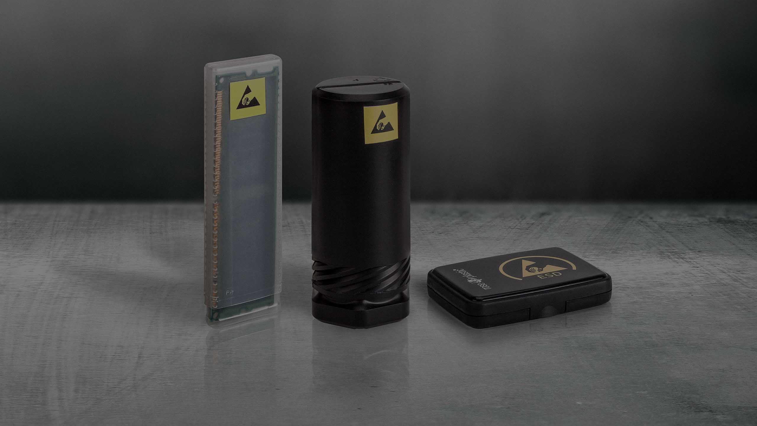 Our ESD protective packaging solutions protect sensitive electronic components.